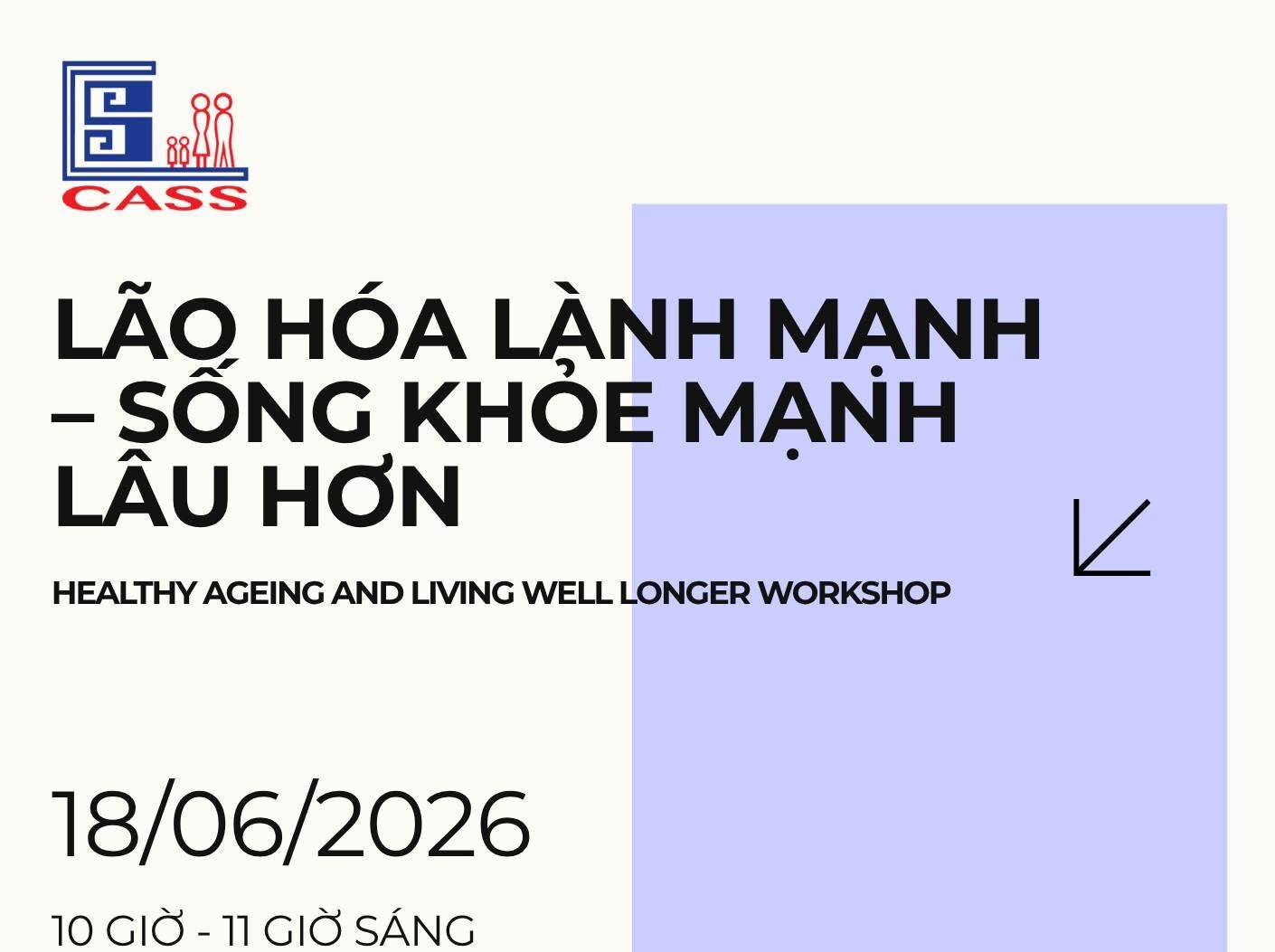 Hội thảo về Lão hóa lành mạnh và Sống lâu hơn