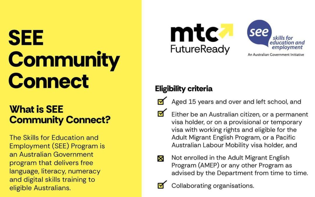 For Chinese and Vietnamese communities: Free English & Digital Skills Courses