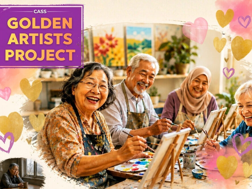 CASS Care Launches ‘Golden Artists Project’ – Paint Away Loneliness: Creating Connections Through Art