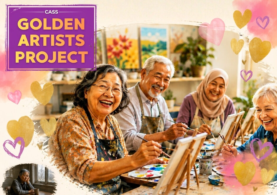 CASS Care Launches ‘Golden Artists Project’ – Paint Away Loneliness: Creating Connections Through Art