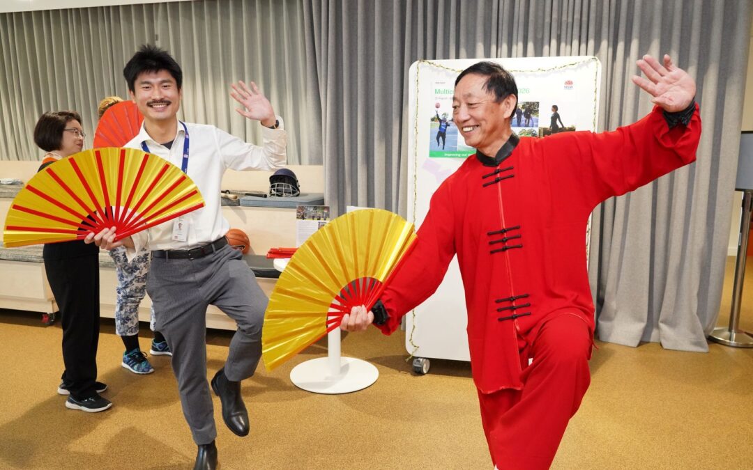 2026年多元文化健康週特别活動 我社太極隊獻上精彩太極扇表演
